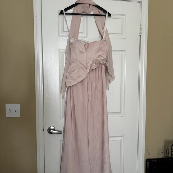 Azazie Bridesmaid Dress - Blush Pink - Picture 9 of 9